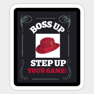 Boss Up Sticker